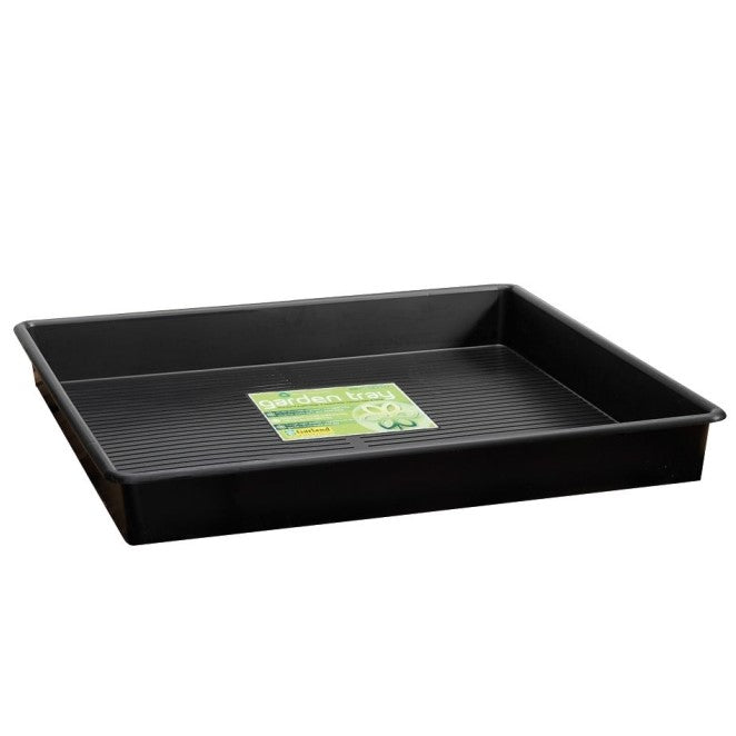 1.2 Metre Solid Square Tray Black