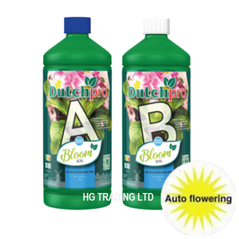 Soil Autoflowering Grow / Bloom 1L Soft Water