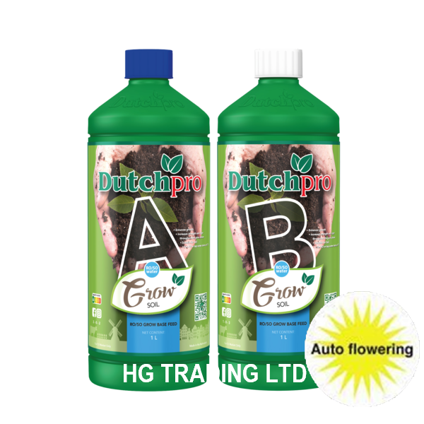 Soil Autoflowering Grow / Bloom 1L Soft Water