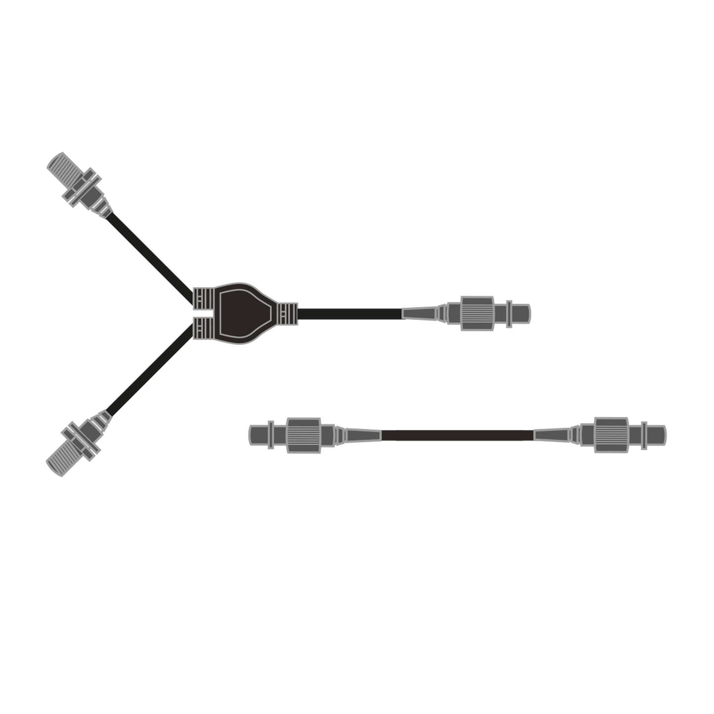 Splitter Pack: Y Splitter - 5M Male to Male Cable